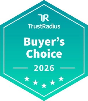 TrustRadius Buyer's Choice 2026 Accolade
